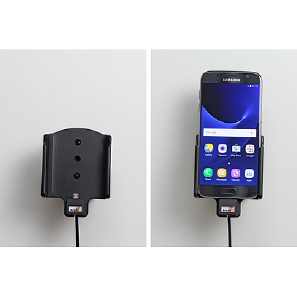Brodit houder - Samsung Galaxy S7 Actieve houder met 12/24V lader
