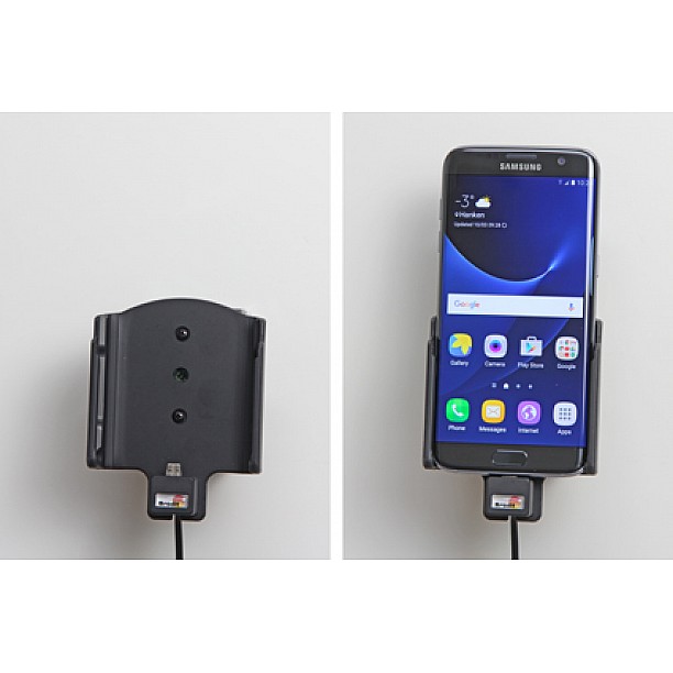 Brodit houder - Samsung Galaxy S7 Edge Actieve houder met 12/24V lader