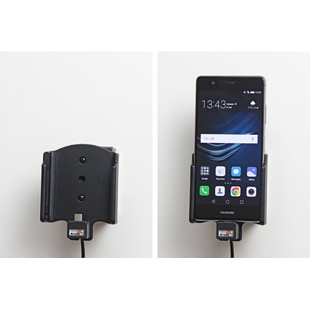 Brodit houder - Huawei P9 Actieve houder met 12/24V lader