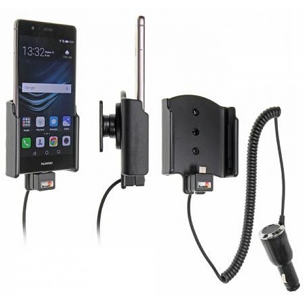 Brodit houder - Huawei P9 Actieve houder met 12/24V lader