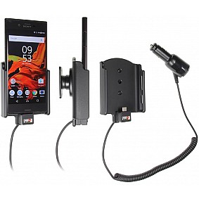 Brodit houder - Sony Xperia XZ Actieve houder met 12/24V lader