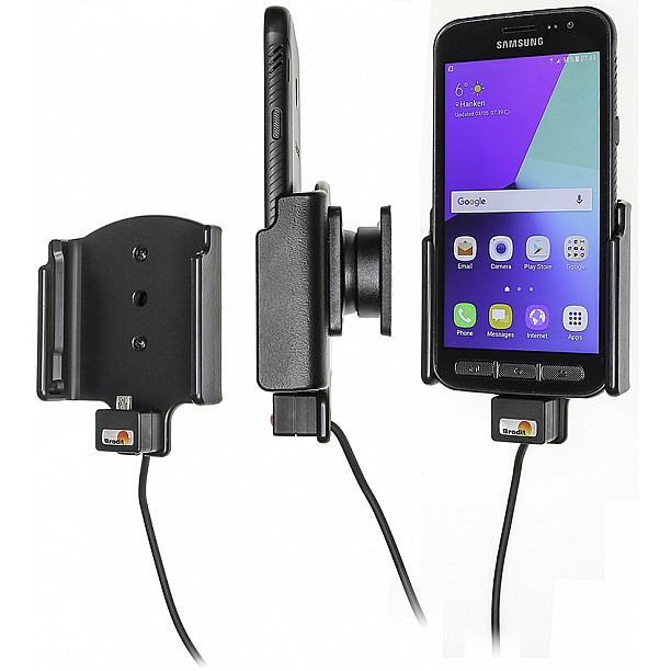 Brodit houder - Samsung Galaxy Xcover 4 Actieve houder met 12/24V lader Brodit houder - Samsung Galaxy Xcover 4 Actieve houder met 12/24V lader
