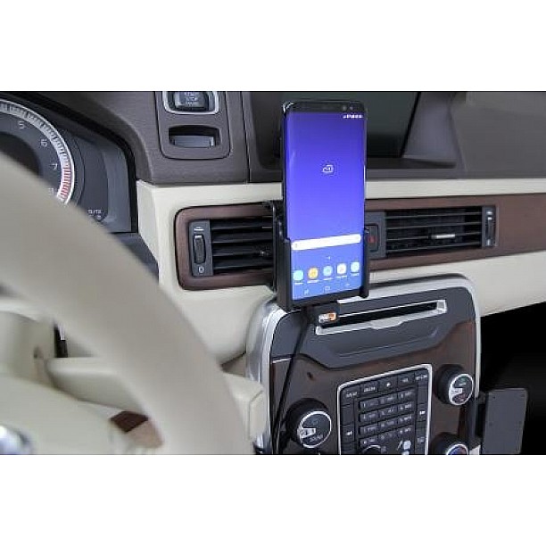 Brodit houder - Samsung Galaxy S8 Actieve houder met 12/24V lader Brodit houder - Samsung Galaxy S8 Actieve houder met 12/24V lader