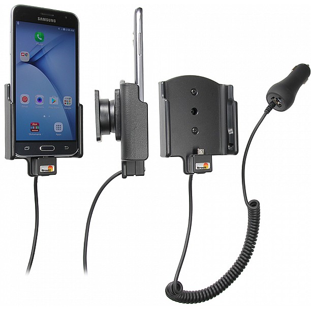 Brodit houder - Samsung Galaxy J3 (2016) J5 (2016) Actieve houder met 12/24V lader Brodit houder - Samsung Galaxy J3 (2016) J5 (2016) Actieve houder met 12/24V lader