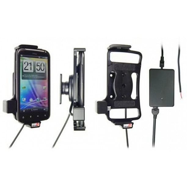 Brodit houder - HTC Sensation Actieve houder met vaste voeding Brodit houder - HTC Sensation Actieve houder met vaste voeding
