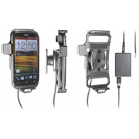 Brodit houder - HTC Desire X Actieve houder met vaste voeding. Let op: Uitlopend artikel, Kan niet retour!
