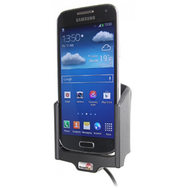 Brodit houder - Samsung Galaxy S4 Mini GT-I9195 Actieve houder met vaste voeding
