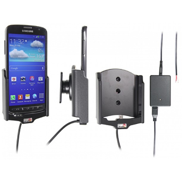 Brodit houder - Samsung Galaxy S4 Active GT I9295 Actieve houder met vaste voeding Brodit houder - Samsung Galaxy S4 Active GT I9295 Actieve houder met vaste voeding