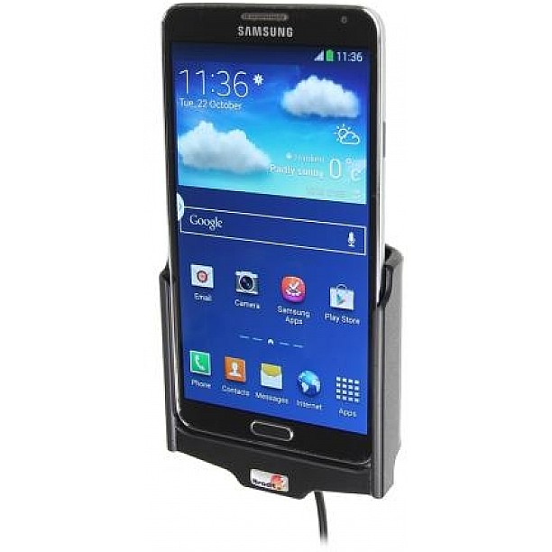 Brodit houder - Samsung Galaxy Note III SM-N9005 Actieve houder met vaste voeding Brodit houder - Samsung Galaxy Note III SM-N9005 Actieve houder met vaste voeding
