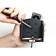 Brodit houder - Samsung Galaxy Note 3 SM-N9005 Actieve houder met vaste voeding. Otterbox Defender Series Brodit houder - Samsung Galaxy Note 3 SM-N9005 Actieve houder met vaste voeding. Otterbox Defender Series