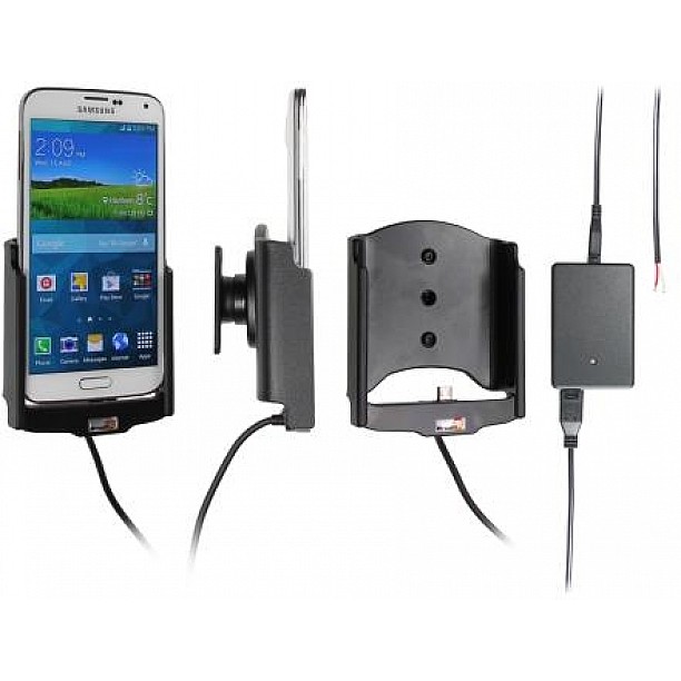 Brodit houder - Samsung Galaxy S5 Actieve houder met vaste voeding Brodit houder - Samsung Galaxy S5 Actieve houder met vaste voeding