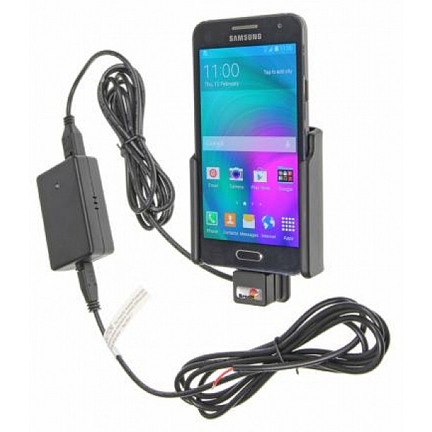 Brodit houder - Samsung Galaxy A3 Actieve houder met vaste voeding Brodit houder - Samsung Galaxy A3 Actieve houder met vaste voeding