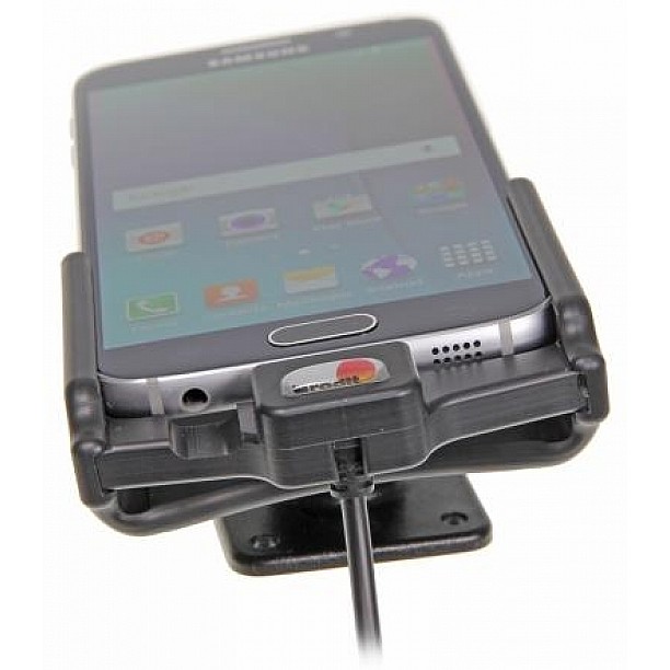 Brodit houder - Samsung Galaxy S6 Actieve houder met vaste voeding Brodit houder - Samsung Galaxy S6 Actieve houder met vaste voeding