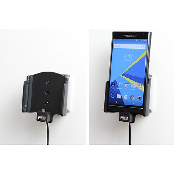 Brodit houder - BlackBerry Priv Actieve houder met vaste voeding Brodit houder - BlackBerry Priv Actieve houder met vaste voeding