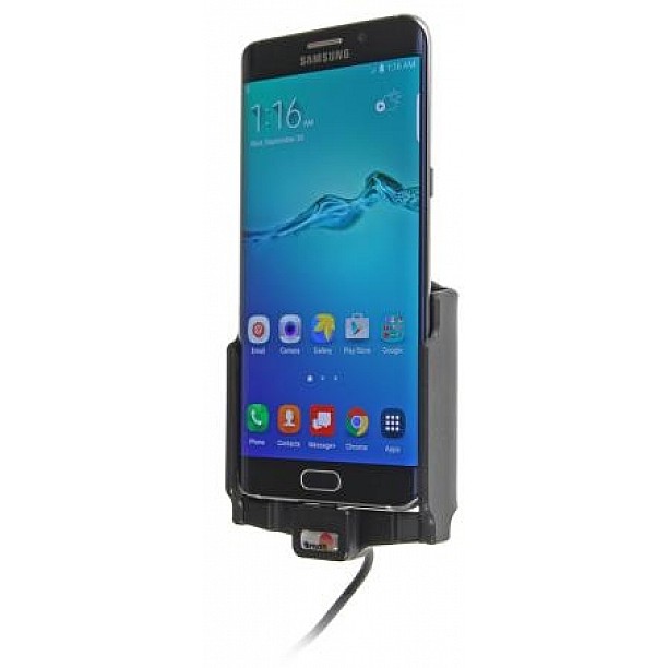 Brodit houder - Samsung Galaxy S6 Edge + Actieve houder met vaste voeding Brodit houder - Samsung Galaxy S6 Edge + Actieve houder met vaste voeding
