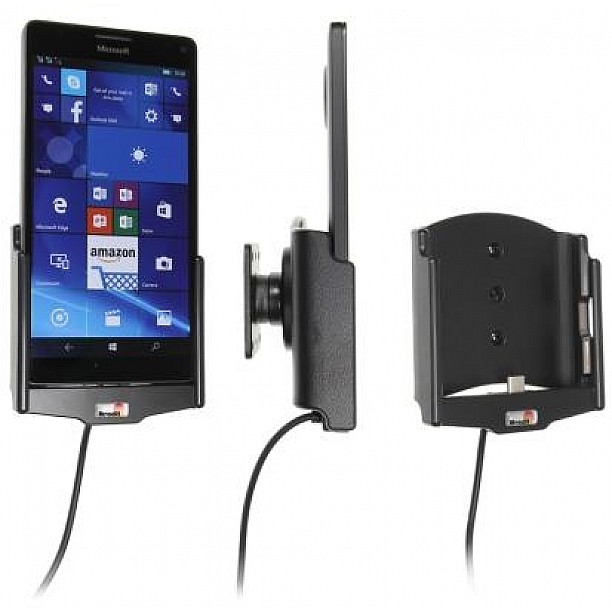 Brodit houder - Microsoft Lumia 950 XL Actieve houder met vaste voeding Brodit houder - Microsoft Lumia 950 XL Actieve houder met vaste voeding