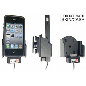Brodit houder - Apple iPhone 4/4S Passieve verstelbare houder met hoes (Griffin kabel)