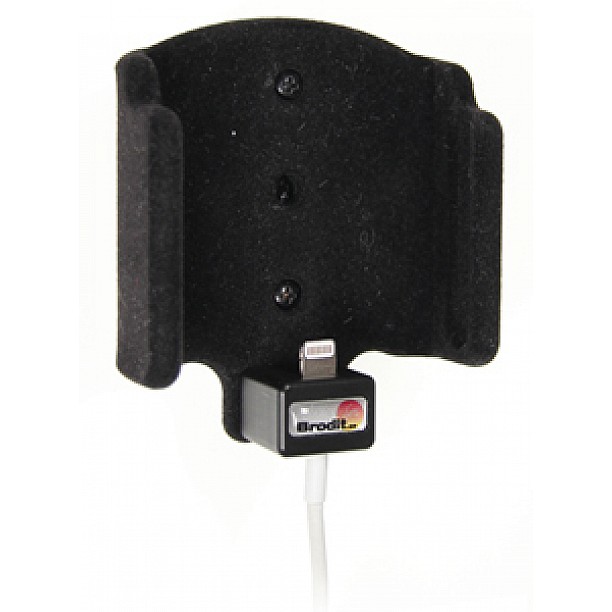 Brodit houder - Apple iPhone 5 / SE Passieve houder. Originele Apple lightning naar USB kabel Brodit houder - Apple iPhone 5 / SE Passieve houder. Originele Apple lightning naar USB kabel