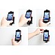 Brodit houder - Apple iPhone 5 / SE Passieve houder. Originele Apple kabel / with skin Brodit houder - Apple iPhone 5 / SE Passieve houder. Originele Apple kabel / with skin