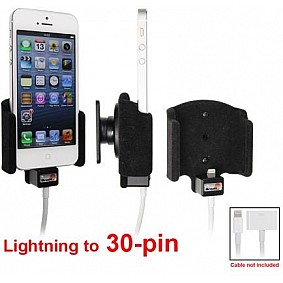 Brodit houder - Apple iPhone 5 Passieve houder. Originele lightning naar 30-pin adapter kabel