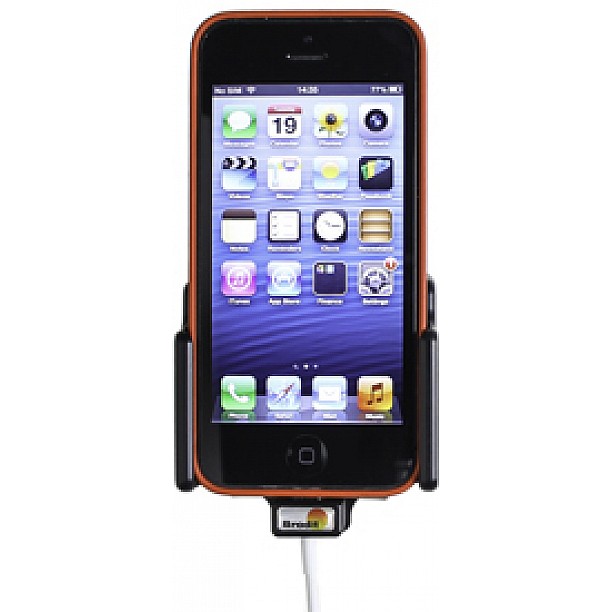 Brodit houder - Apple iPhone 5 / SE Passieve houder. Originele kabel