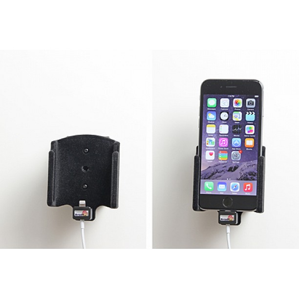 Brodit houder - Apple iPhone 6 Passieve houder. Originele Apple lightning naar USB kabel