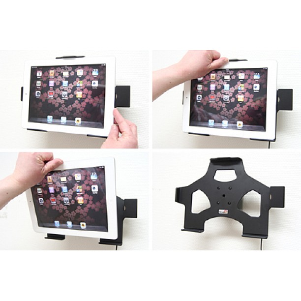 Apple iPad 2 / 3 Actieve houder met 12V USB plug Apple iPad 2 / 3 Actieve houder met 12V USB plug