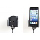 Brodit houder - Apple iPhone 5 / 5S / SE Actieve verstelbare houder met 12V USB plug