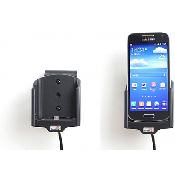 Brodit houder - Samsung Galaxy S4 Mini GT-I9195 Actieve houder met 12V USB plug