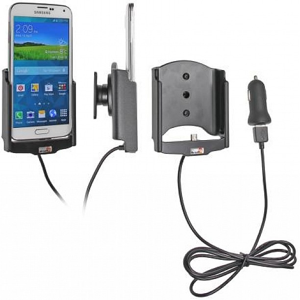 Brodit houder - Samsung Galaxy S5 Actieve houder met 12V USB plug