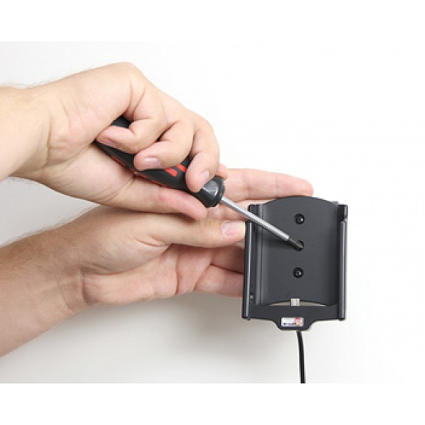 Brodit houder - Samsung Galaxy S5 Mini Actieve houder met 12V USB plugLet op: Uitlopend artikel, Kan niet retour!
