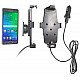 Brodit houder - Samsung Galaxy Alpha Actieve houder met hoes en 12V USB plug Brodit houder - Samsung Galaxy Alpha Actieve houder met hoes en 12V USB plug