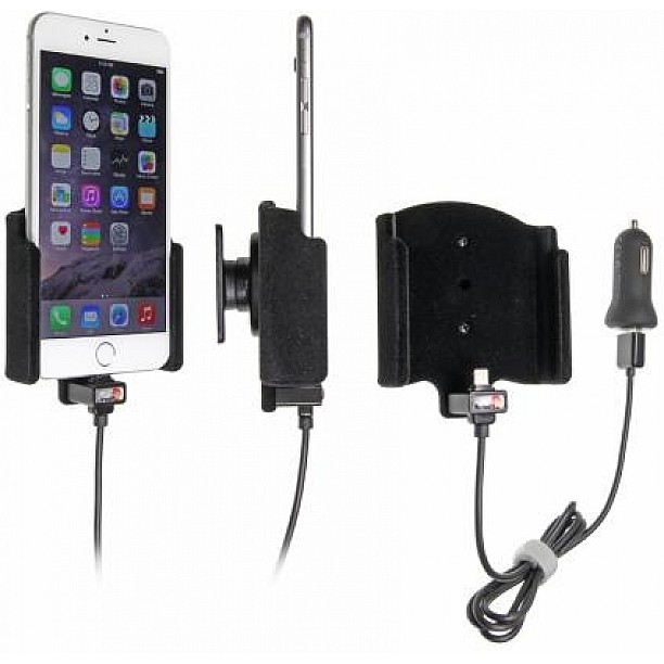 Brodit houder - Apple iPhone 6 Plus Actieve houder met 12V USB plug