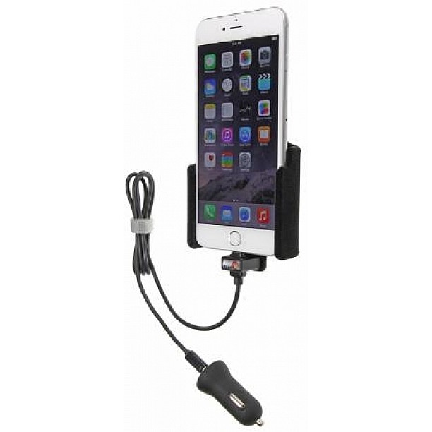 Brodit houder - Apple iPhone 6 Plus Actieve houder met 12V USB plug