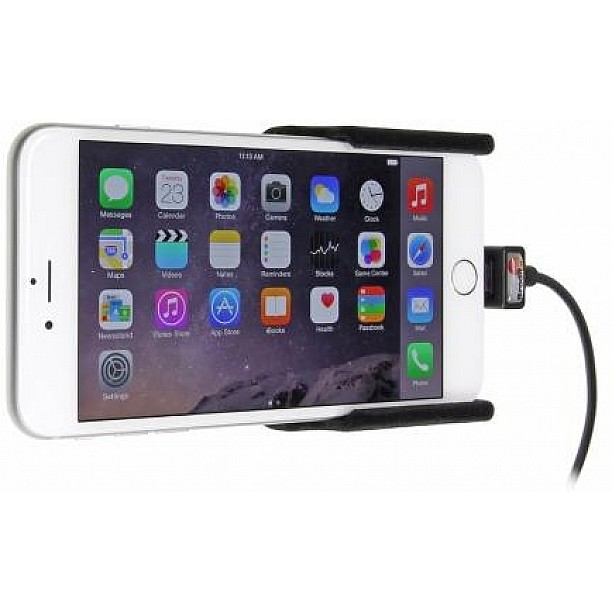 Brodit houder - Apple iPhone 6 Plus Actieve houder met 12V USB plug Brodit houder - Apple iPhone 6 Plus Actieve houder met 12V USB plug