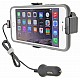 Brodit houder - Apple iPhone 6/6S/6 Plus/7 Plus/8 Plus/Xs Max Actieve houder met 12V USB Plug. (met/zonder hoes)