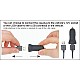 Brodit houder - Apple iPhone 6 / 6S / 7 / 8 / X / Xs Actieve verstelbare houder met 12V USB plug