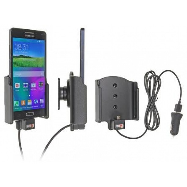 Brodit houder - Samsung Galaxy A5 / J3 Actieve houder met 12V USB plug Brodit houder - Samsung Galaxy A5 / J3 Actieve houder met 12V USB plug