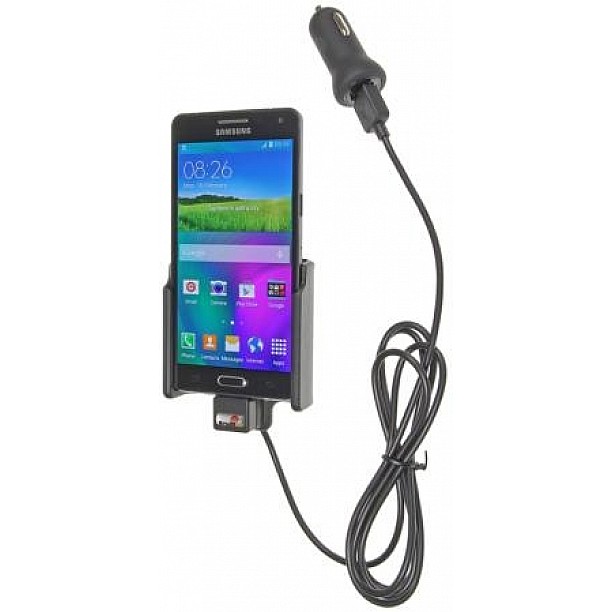 Brodit houder - Samsung Galaxy A5 / J3 Actieve houder met 12V USB plug Brodit houder - Samsung Galaxy A5 / J3 Actieve houder met 12V USB plug