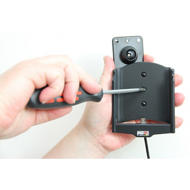 Brodit houder - BlackBerry Leap Actieve houder met 12V USB plug Brodit houder - BlackBerry Leap Actieve houder met 12V USB plug