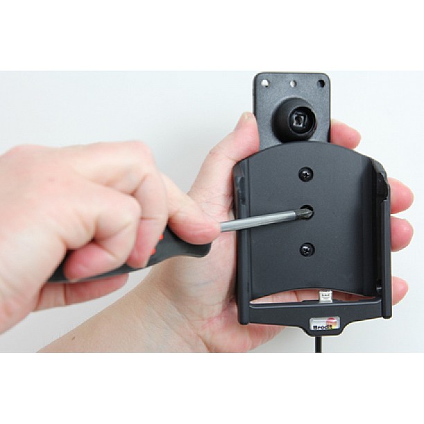 Brodit houder - HTC One M9 Actieve houder met 12V USB plug Brodit houder - HTC One M9 Actieve houder met 12V USB plug