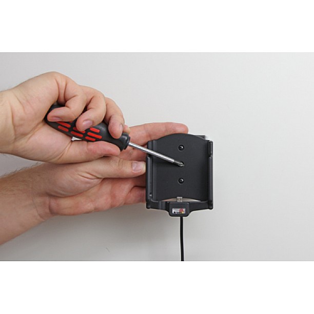 Brodit houder - Samsung Galaxy S6 Actieve houder met 12V USB plug Brodit houder - Samsung Galaxy S6 Actieve houder met 12V USB plug