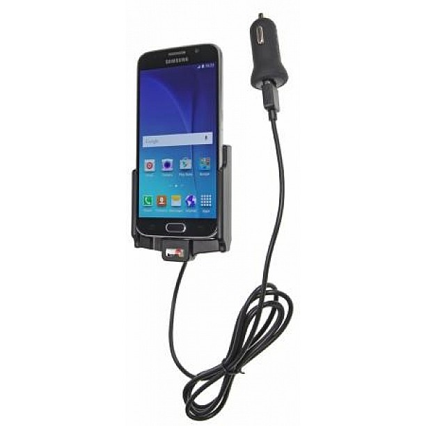 Brodit houder - Samsung Galaxy S6 Actieve houder met 12V USB plug Brodit houder - Samsung Galaxy S6 Actieve houder met 12V USB plug