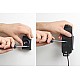 Brodit houder - Samsung Galaxy S6 / S7 Actieve houder met 12V USB plug. Met of zonder hoes Brodit houder - Samsung Galaxy S6 / S7 Actieve houder met 12V USB plug. Met of zonder hoes