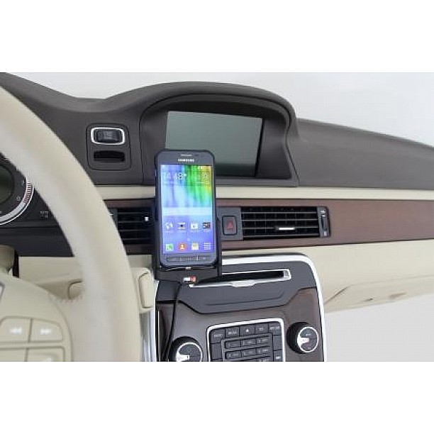 Brodit houder - Samsung Galaxy Xcover 3 Actieve houder met 12V USB plug Brodit houder - Samsung Galaxy Xcover 3 Actieve houder met 12V USB plug