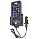 Brodit houder - Apple iPhone 6 Plus Actieve houder met 12V USB plug. Otterbox defender hoes,