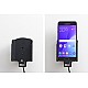 Brodit houder - Samsung Galaxy A3 2016 Actieve houder met 12V USB plug Brodit houder - Samsung Galaxy A3 2016 Actieve houder met 12V USB plug