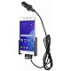 Brodit houder - Samsung Galaxy A5 2016 Actieve houder met 12V USB plug Brodit houder - Samsung Galaxy A5 2016 Actieve houder met 12V USB plug