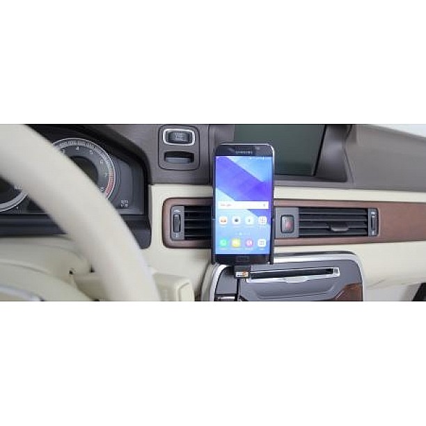 Brodit houder - Samsung Galaxy A5 2017 Actieve houder met 12V USB plug Brodit houder - Samsung Galaxy A5 2017 Actieve houder met 12V USB plug