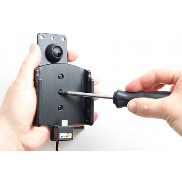 Brodit houder - Samsung Galaxy A3 2017 Actieve houder met USB plug Brodit houder - Samsung Galaxy A3 2017 Actieve houder met USB plug